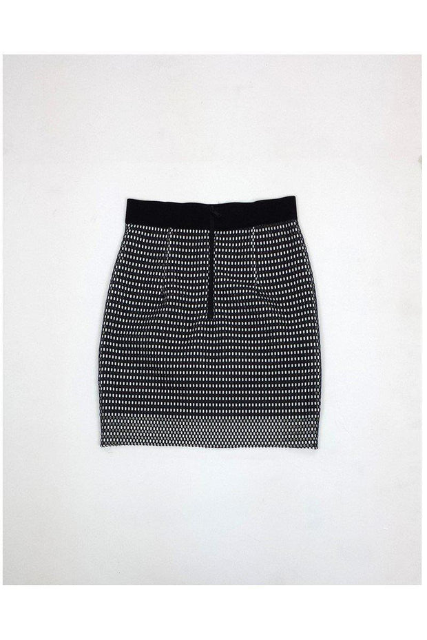 Current Boutique-Milly - Black & White Layered Mesh Skirt Sz 6
