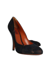 Current Boutique-Missoni - Black Crochet Knit Pumps Sz 9