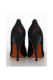 Current Boutique-Missoni - Black Crochet Knit Pumps Sz 9