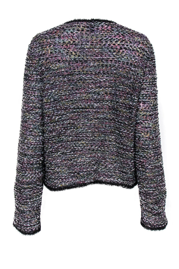Current Boutique-Missoni - Multicolored Metallic Knit Open Cardigan Sz S