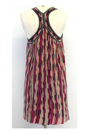 Current Boutique-Missoni - Green, Pink & Black Racerback Tank Dress Sz 8