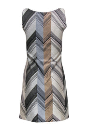 Current Boutique-Missoni - Grey & Beige Metallic Knit Tank Sz 4