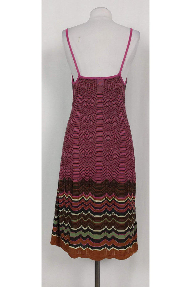 Current Boutique-Missoni - Chevron Print Knit Tank Dress Sz 8