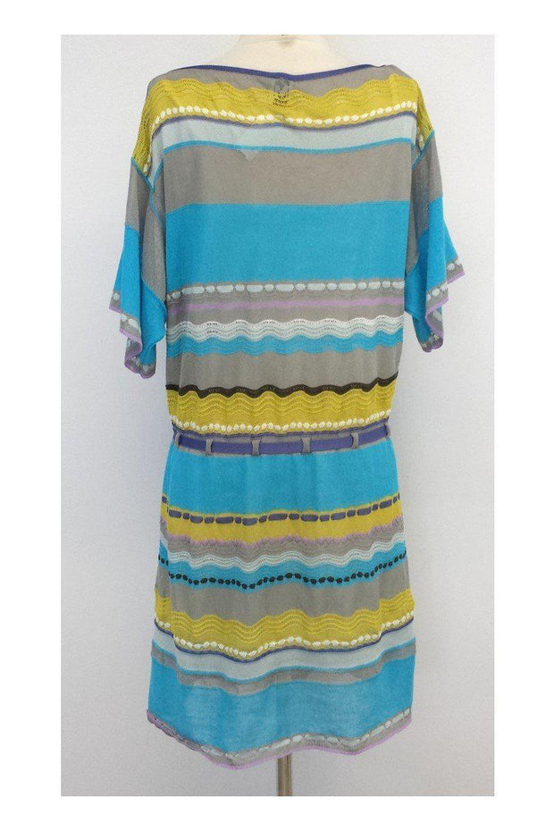 Current Boutique-M Missoni - Multicolor Striped Knit Dress Sz S