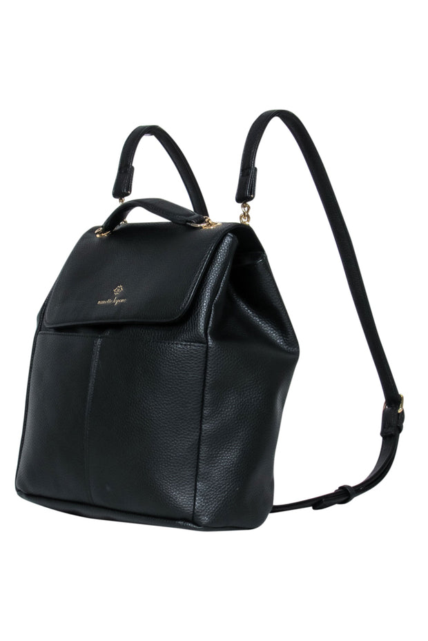 Current Boutique-Nanette Lepore - Black Mini Backpack Purse