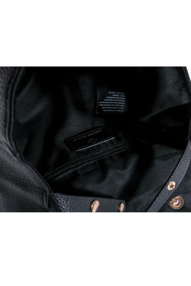 Current Boutique-Nanette Lepore - Black Mini Backpack Purse