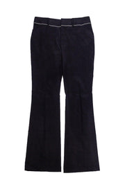 Current Boutique-Nanette Lepore - Black Straight Leg Pants w/ Silver Studs Sz 4