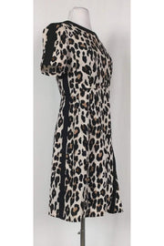 Current Boutique-Nanette Lepore - Animal Print Dress w/ Zipper Hem Sz 2