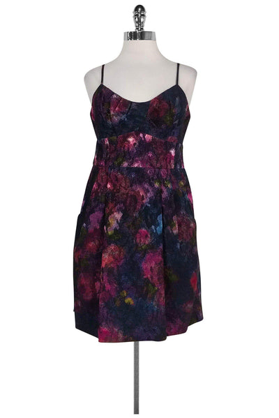 Current Boutique-Nanette Lepore - Jewel Tone Fit & Flare w/ Pockets Sz 6