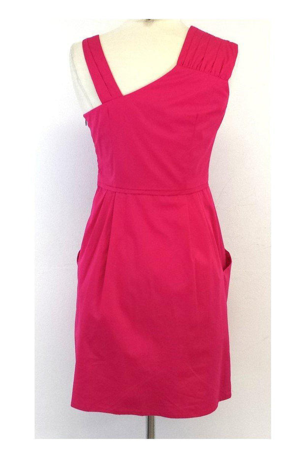 Current Boutique-Nanette Lepore - Pink Cotton Blend Dress Sz 0