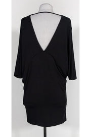 Current Boutique-Nanette Lepore - Black Embroidered Tunic Sz XS