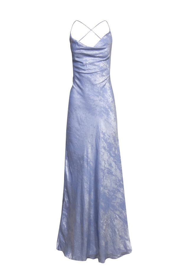 Current Boutique-New Arrivals - Lilac Glitter Strappy Maxi Dress Sz 4