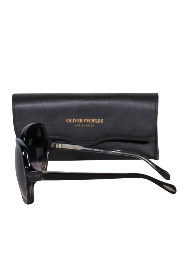 Current Boutique-Oliver Peoples - Grey Square Tinted Sunglasses
