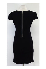 Current Boutique-Parker - Black Cap Sleeve Dress Sz S