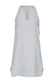 Current Boutique-Parker - White Lace-Up Side Shift Dress Sz XS