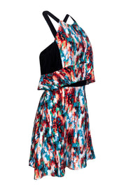 Current Boutique-Parker - Multicolored Marbled Dress w/ Ruffles Sz M