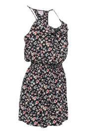 Current Boutique-Parker - Black w/ Multi-Color Sunflower Dress Sz S