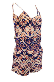 Current Boutique-Parker - Multicolor Zig-Zag Romper Sz M