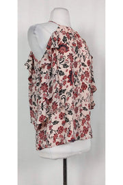 Current Boutique-Parker - Blush Halter Top w/ Flared Sleeves Sz S