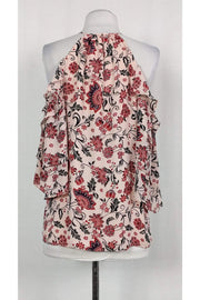 Current Boutique-Parker - Blush Halter Top w/ Flared Sleeves Sz S