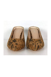 Current Boutique-Pour La Victoire - Animal Print Pointed Mules Sz 9