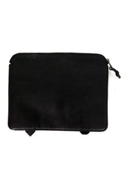 Current Boutique-Proenza Schouler - Black PS1 Leather iPad Case