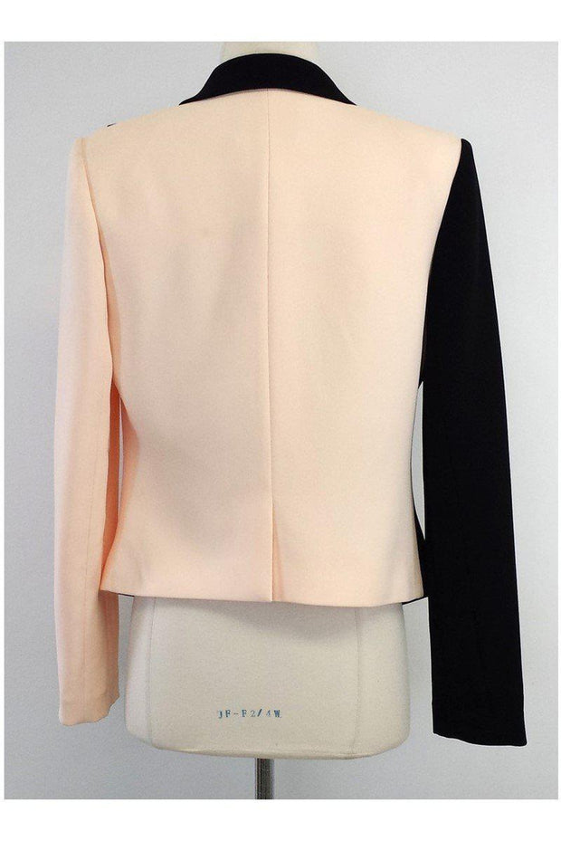 Current Boutique-Rachel Roy - Blush & Black Colorblock Jacket Sz 6