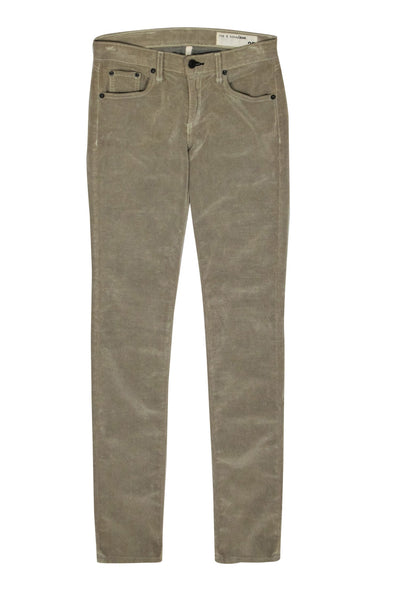 Current Boutique-Rag & Bone - Beige Corduroy Skinny Pants Sz 25