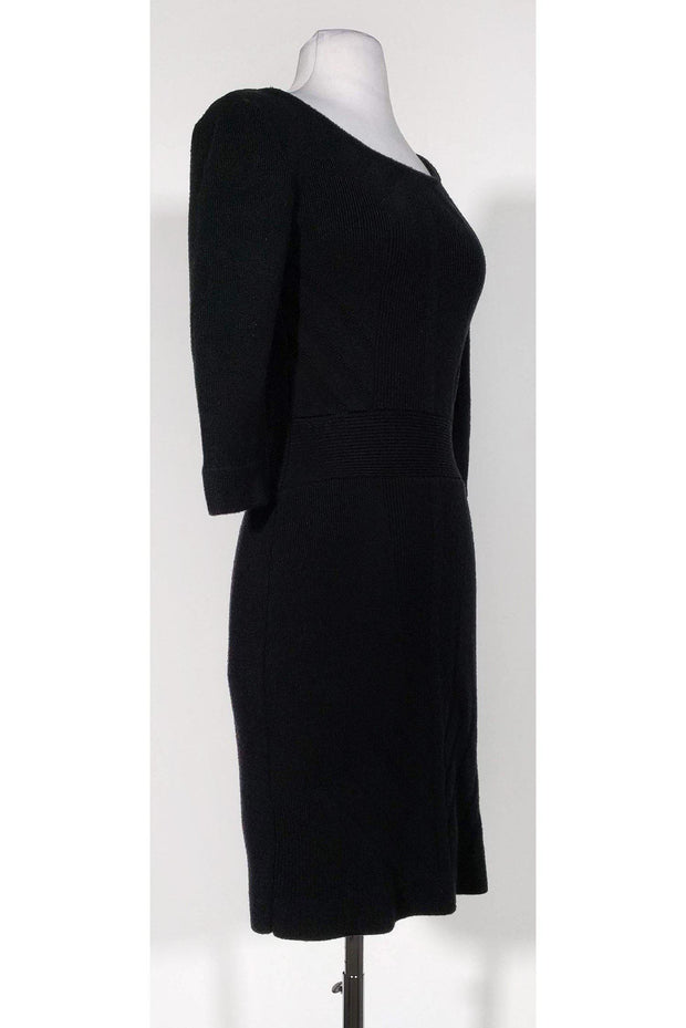 Current Boutique-Rag & Bone - Black Knit Sweater Dress Sz 4
