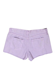 Current Boutique-Rag & Bone - Light Purple Frayed Hem Cut Off Denim Shorts Sz 27