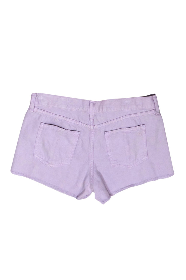 Current Boutique-Rag & Bone - Light Purple Frayed Hem Cut Off Denim Shorts Sz 27
