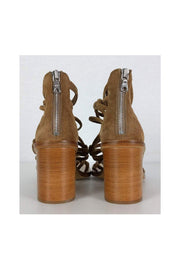 Current Boutique-Rag & Bone - Tan Camille Suede Sandals Sz 9.5