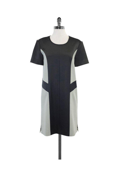 Current Boutique-Rag & Bone - Grey Geo Short Sleeve Dress Sz 2