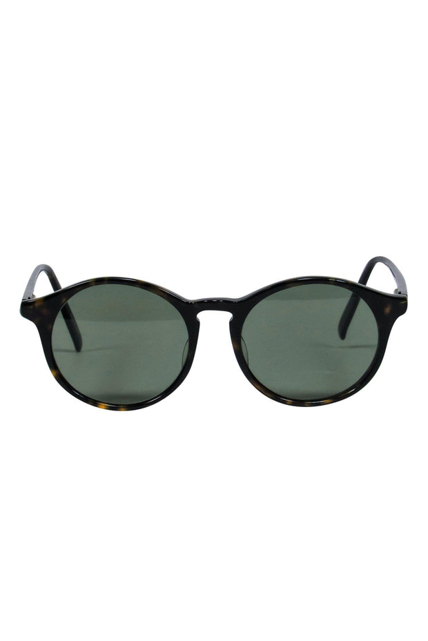 Current Boutique-Ralph Lauren - Dark Brown Tortoise Shell Round Sunglasses