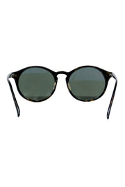 Current Boutique-Ralph Lauren - Dark Brown Tortoise Shell Round Sunglasses