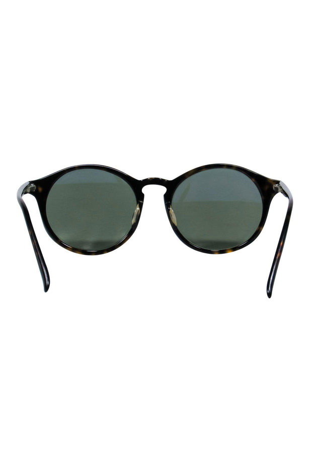 Current Boutique-Ralph Lauren - Dark Brown Tortoise Shell Round Sunglasses