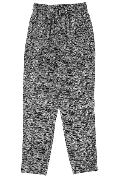 Current Boutique-Raoul - Black & Ivory Interference Drawstring Pants Sz 6