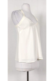 Current Boutique-Rebecca Minkoff - Ivory Silk Tank Top Sz XS
