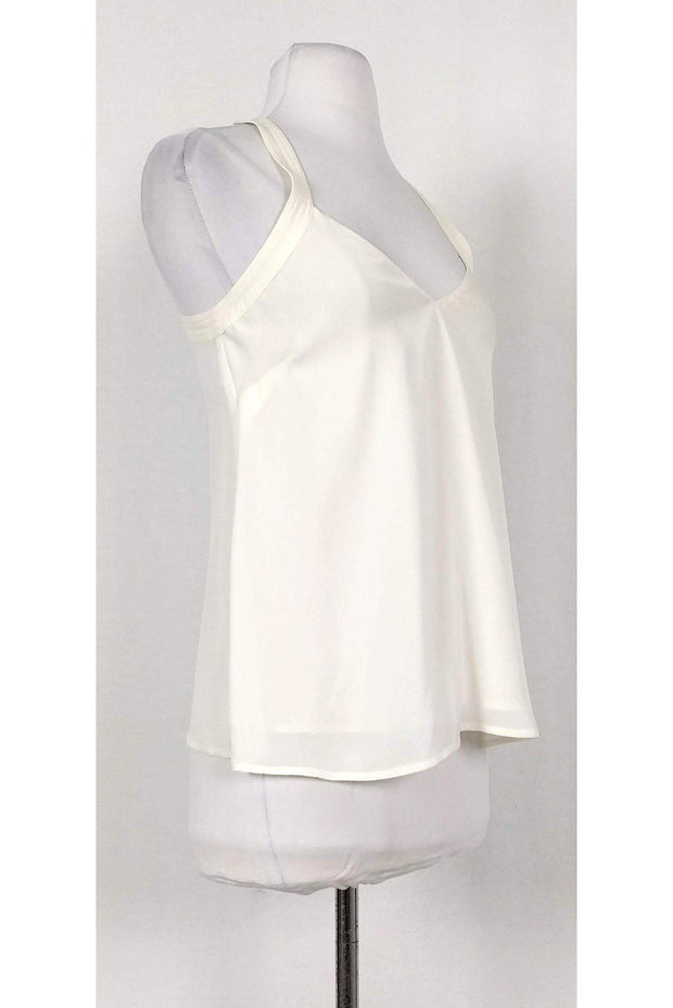Current Boutique-Rebecca Minkoff - Ivory Silk Tank Top Sz XS
