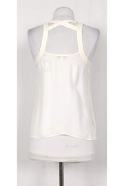 Current Boutique-Rebecca Minkoff - Ivory Silk Tank Top Sz XS