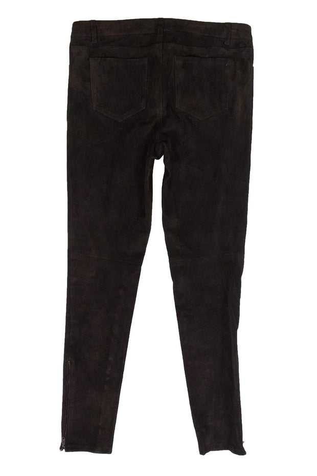Current Boutique-Rebecca Minkoff - Brown Lamb Suede Pants Sz 4