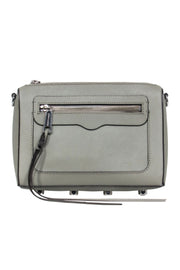 Current Boutique-Rebecca Minkoff - Grey Crossbody Purse w/ Chain Strap