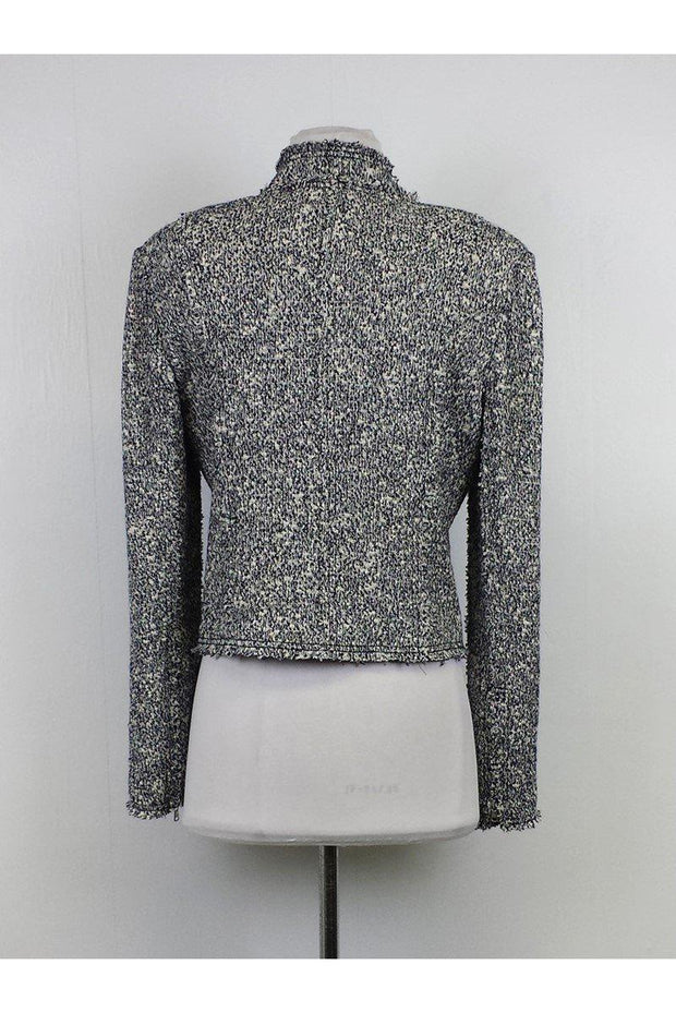 Current Boutique-Rebecca Taylor - Blue & White Speckled Blazer Sz 10