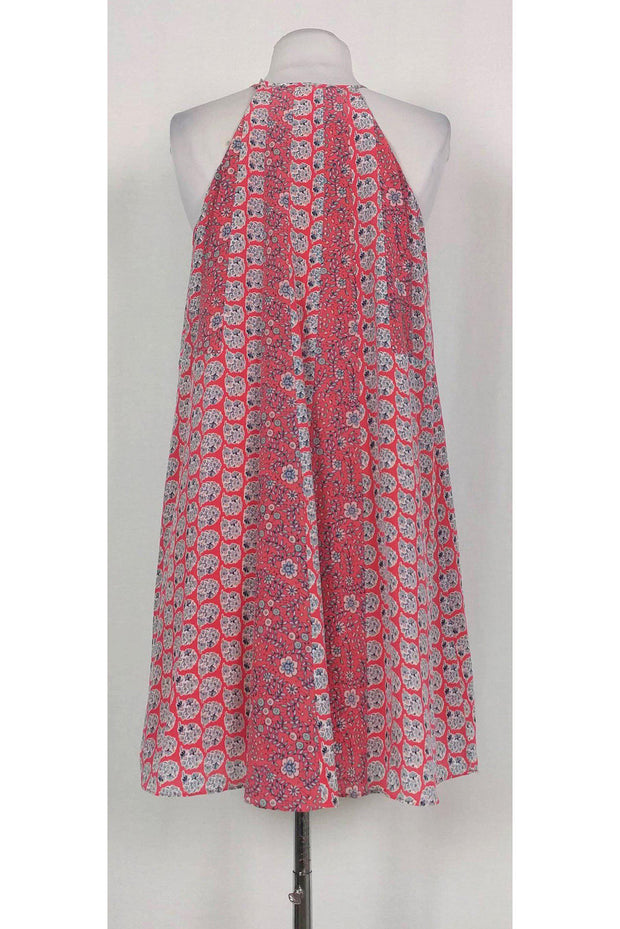 Current Boutique-Rebecca Taylor - Coral Peasant Shift Dress Sz 0