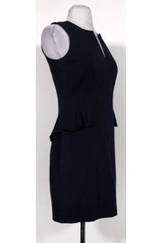 Current Boutique-Rebecca Taylor - Navy Peplum Dress Sz 2