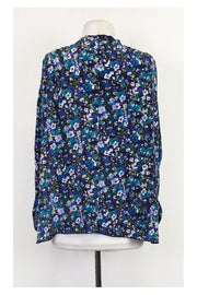 Current Boutique-Rebecca Taylor - Multicolor Floral Print Top Sz 2