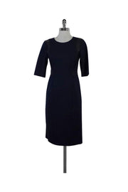 Current Boutique-Rebecca Taylor - Navy Short Sleeve Dress Sz 4