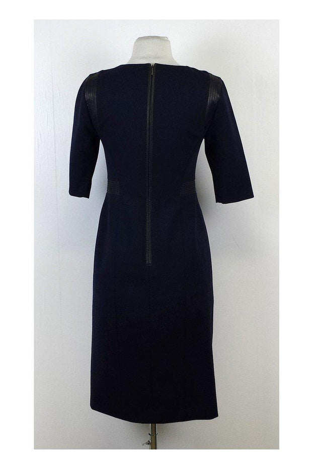 Current Boutique-Rebecca Taylor - Navy Short Sleeve Dress Sz 4