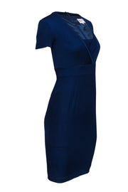 Current Boutique-Reiss - Dark Blue Short Sleeve Sheath Dress Sz 2