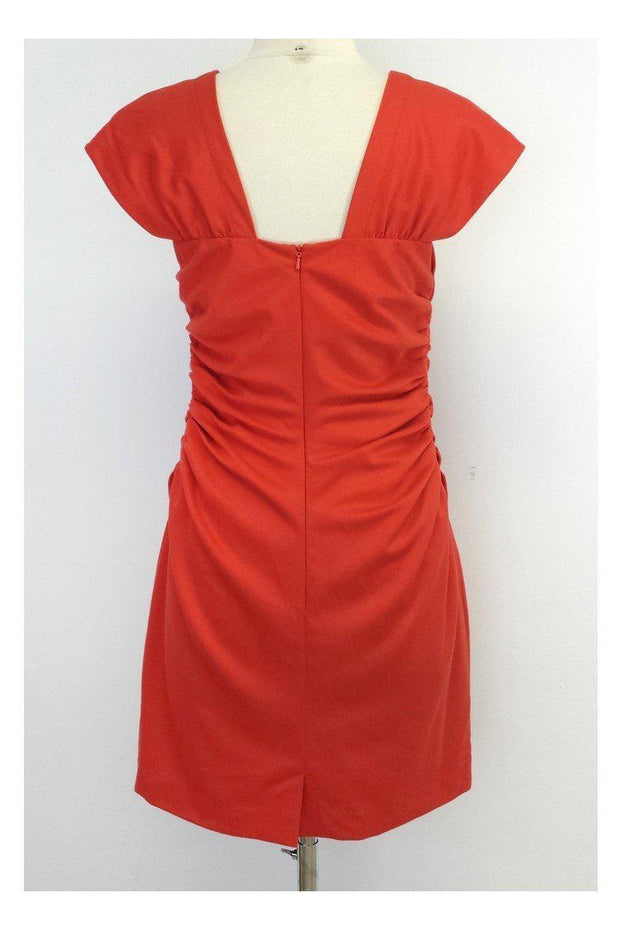 Current Boutique-Robert Rodriguez - Deep Orange Gathered Dress Sz 4